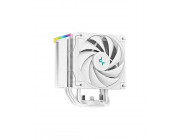 DEEPCOOL Cooler -AK500 DIGITAL WH-, Intel Socket LGA2066/2011/1700/1200/1151/1150/1155 & AMD AM5/AM4, up to 240W, 1x FK120 FDB fan:120x120x25mm, 500~1850 RPM±10%, <28 dB(A), 68.99 CFM, 4-pin PWM, Fluid Dynamic Bearing, 5x 6mm Cooper heatpipes, magnetic st